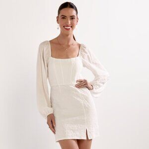 Francesca's White Juliana Dress